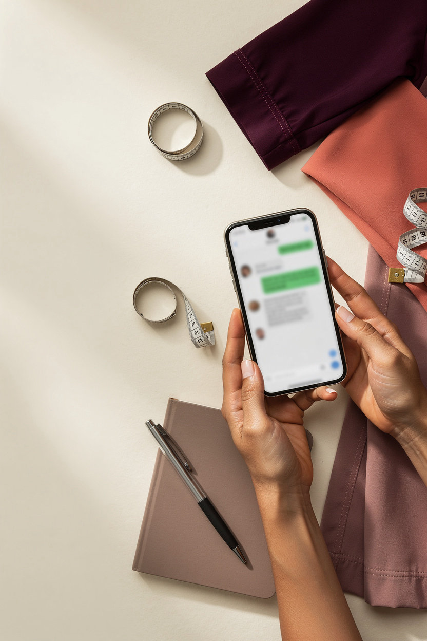 فل باسكت خدمة عملاء موثوقة - تواصل آمن وسهل عبر واتساب للملابس النسائية